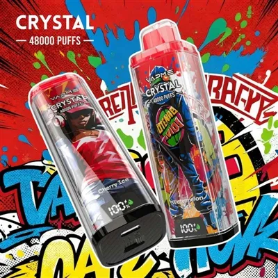 VAPME CRYSTAL 48000: A High-capacity Disposable E-cigarette Truly Suitable Fo...