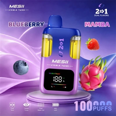 MESII VISIBLE TWINS 100K: Disposable E-cigarettes Are Finally Starting To Bec...