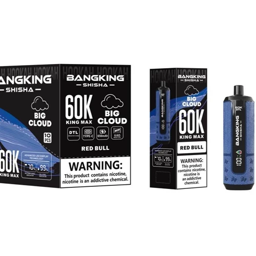 BANGKING SHISHA 60K KING MAX BIG CLOUD: Product Specifications Analyzed Throu...