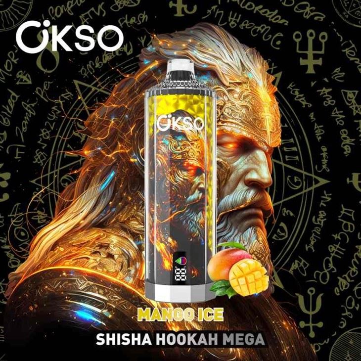 mango ice_OKSO shisha hookah mega 50k mango ice_OKSO shisha hookah mega 50k