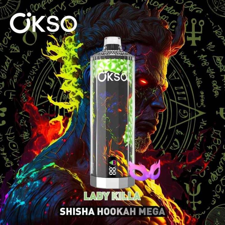 LADY KILLA_OKSO shisha hookah mega 50k LADY KILLA_OKSO shisha hookah mega 50k