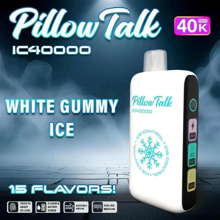 pillow_talk_ice_control_40000_puffs_disposable_-_5_counts_per_pack-Pillow Talk ICE CONTROL 40K pillow_talk_ice_control_40000_puffs_disposable_-_5_counts_per_pack-Pillow Talk ICE CONTROL 40K