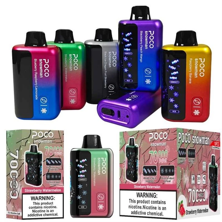 POCO SNOWMAN 70000 PUFFS high quality POCO SNOWMAN 70000 PUFFS high quality
