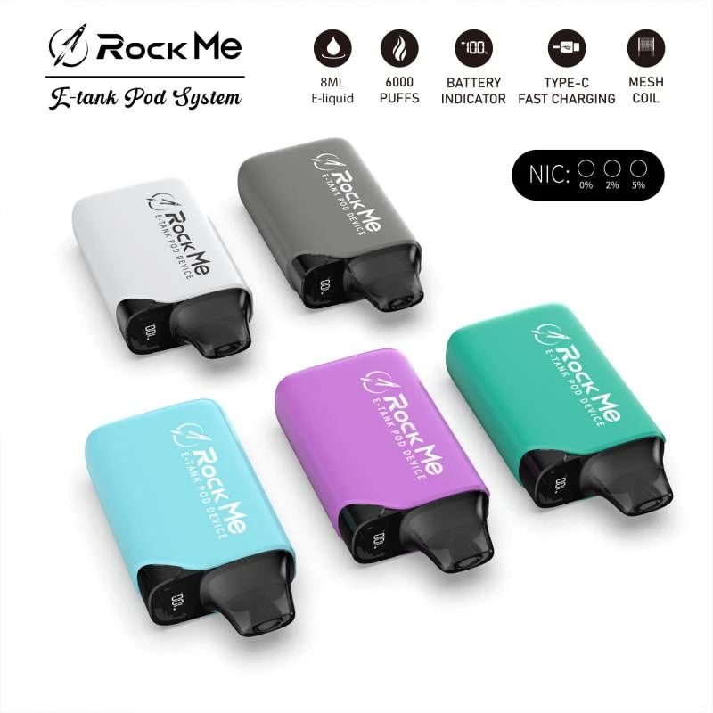 Rock Me E-TANK 6000 puffs