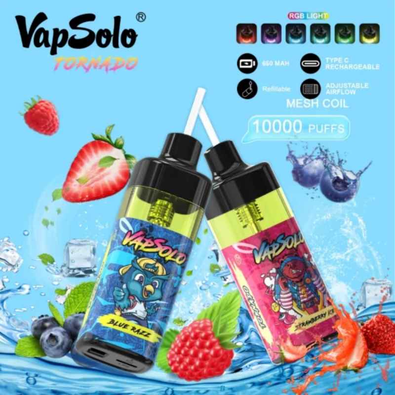 Vapsolo-Tornado-10000-Puffs-RGB-Light-Disposable-Vape-Refillable-Pod-Vape-Puff-Bar-Disposable-Vape-Randm-E-CigaretteVapSolo TORNADO 10000 vape Vapsolo-Tornado-10000-Puffs-RGB-Light-Disposable-Vape-Refillable-Pod-Vape-Puff-Bar-Disposable-Vape-Randm-E-CigaretteVapSolo TORNADO 10000 vape