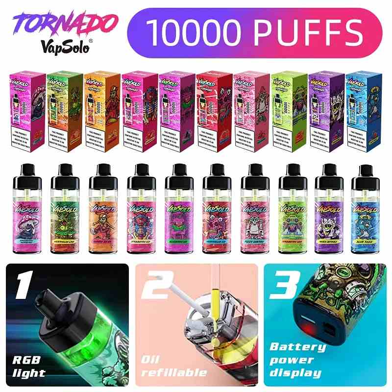 Vapsolo-10000-Puffs-disposable-VapeVapSolo TORNADO 10000 Vapsolo-10000-Puffs-disposable-VapeVapSolo TORNADO 10000