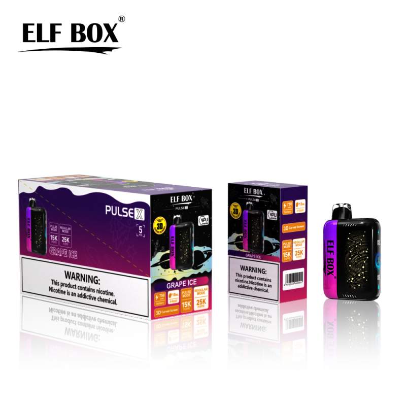 ELF BOX PULSE X 25000 flavor 10 ELF BOX PULSE X 25000 flavor 10