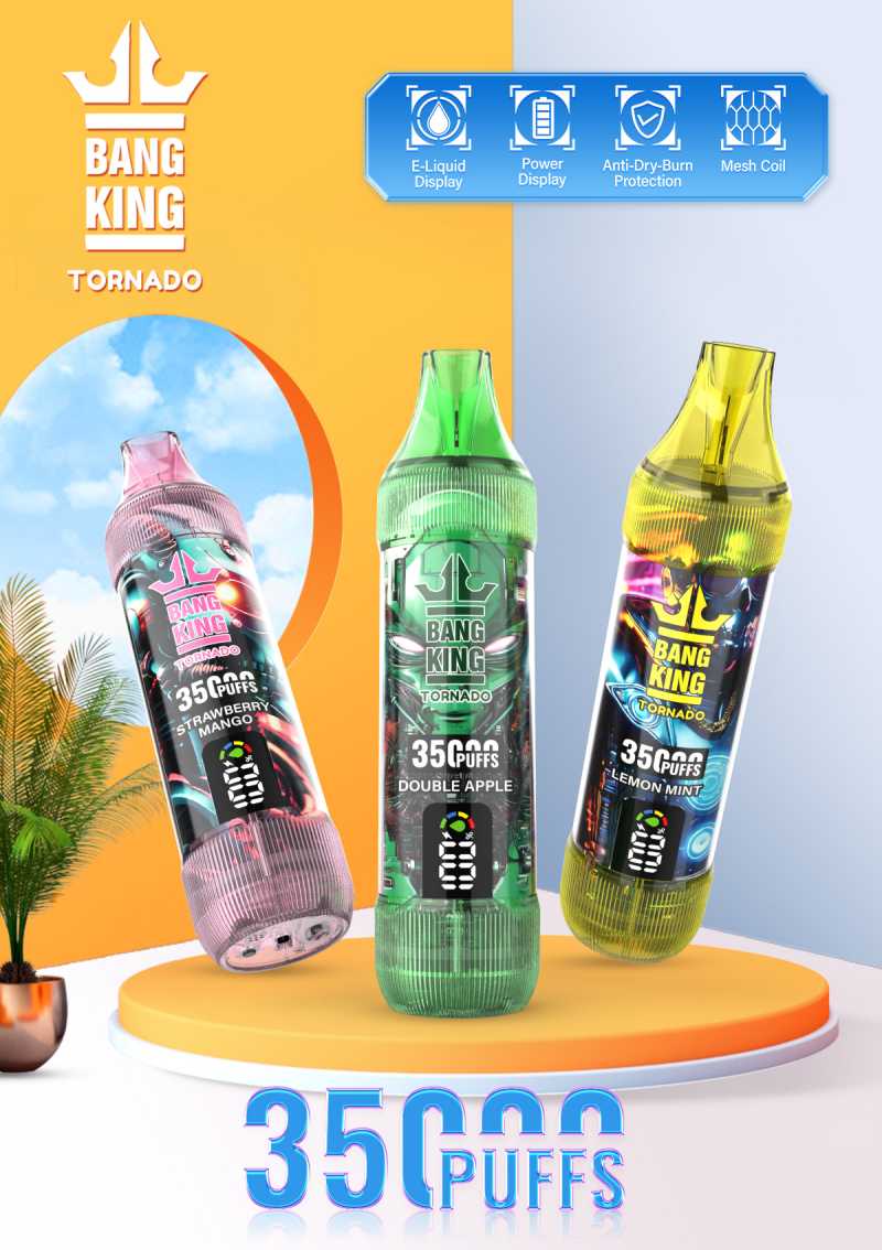 BANG KING TORNADO 35000 PUFFS 3 BANG KING TORNADO 35000 PUFFS 3