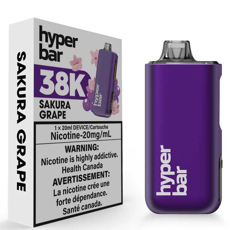 Hyperbar-BE38000-38K-Disposable-Vape-Sakura-GrapeHyper Bar 38K Hyperbar-BE38000-38K-Disposable-Vape-Sakura-GrapeHyper Bar 38K