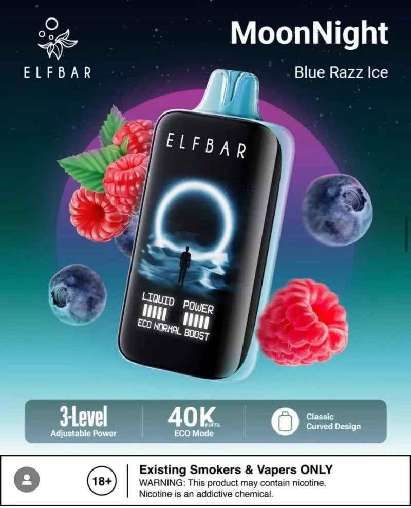 ELFBAR MOONNIGHT 40000 3 ELFBAR MOONNIGHT 40000 3