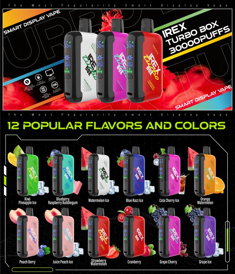 IREX TURBO BOX 30000 PUFFS IREX TURBO BOX 30000 PUFFS