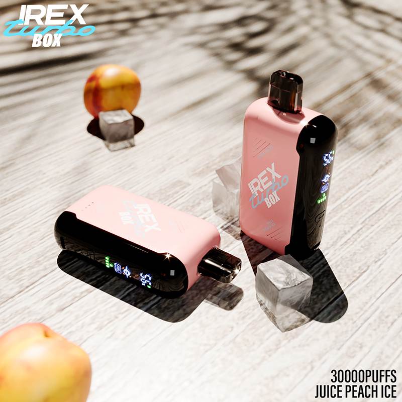 juice peach ice - IREX TURBO BOX 30000 PUFFS