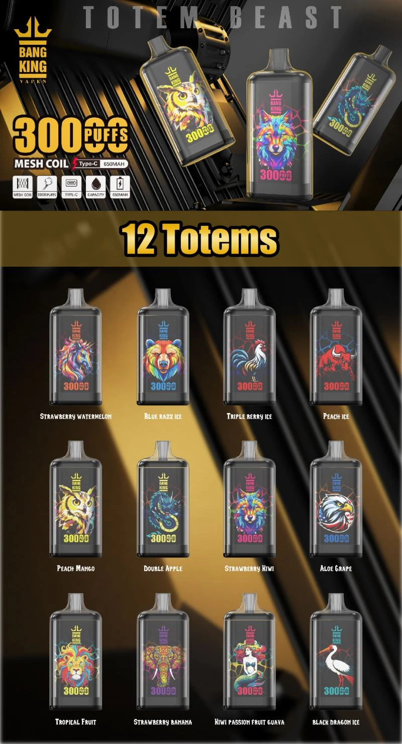 BANG KING VAPEN 30000 TASTE LIST