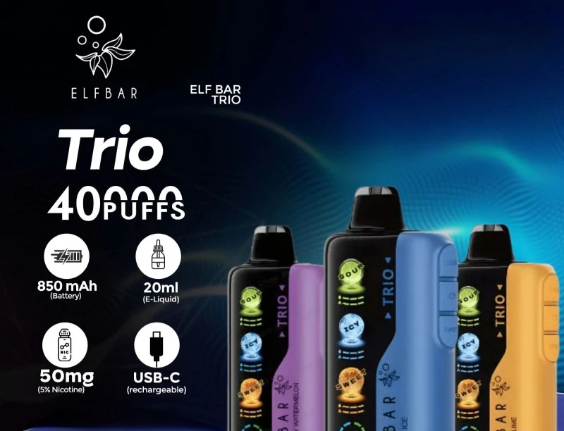 ELFBAR TRIO 40000 3