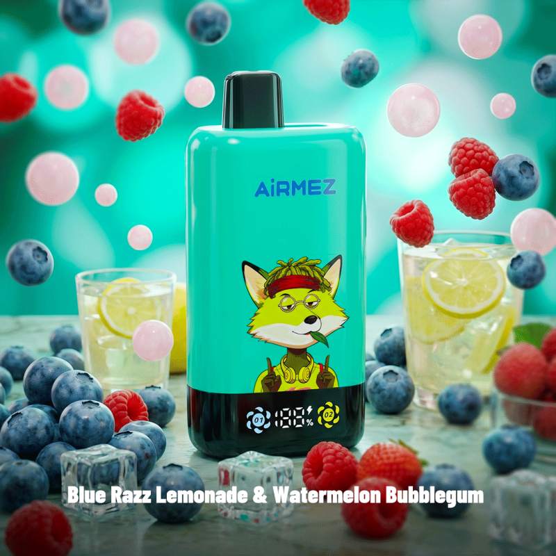 Blue-Razz-Lemonade--Watermelon-BubblegumAirmez 2in1 pro Blue-Razz-Lemonade--Watermelon-BubblegumAirmez 2in1 pro