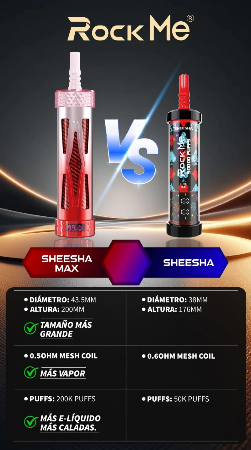 ROCK ME SHEESHA MAX 200K Rock ROCK ME SHEESHA MAX 200K Rock