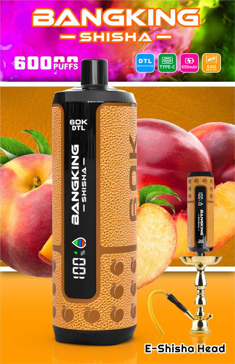 BANGKING SHISHA 60000 KING MAX BIG CLOUD 19 BANGKING SHISHA 60000 KING MAX BIG CLOUD 19