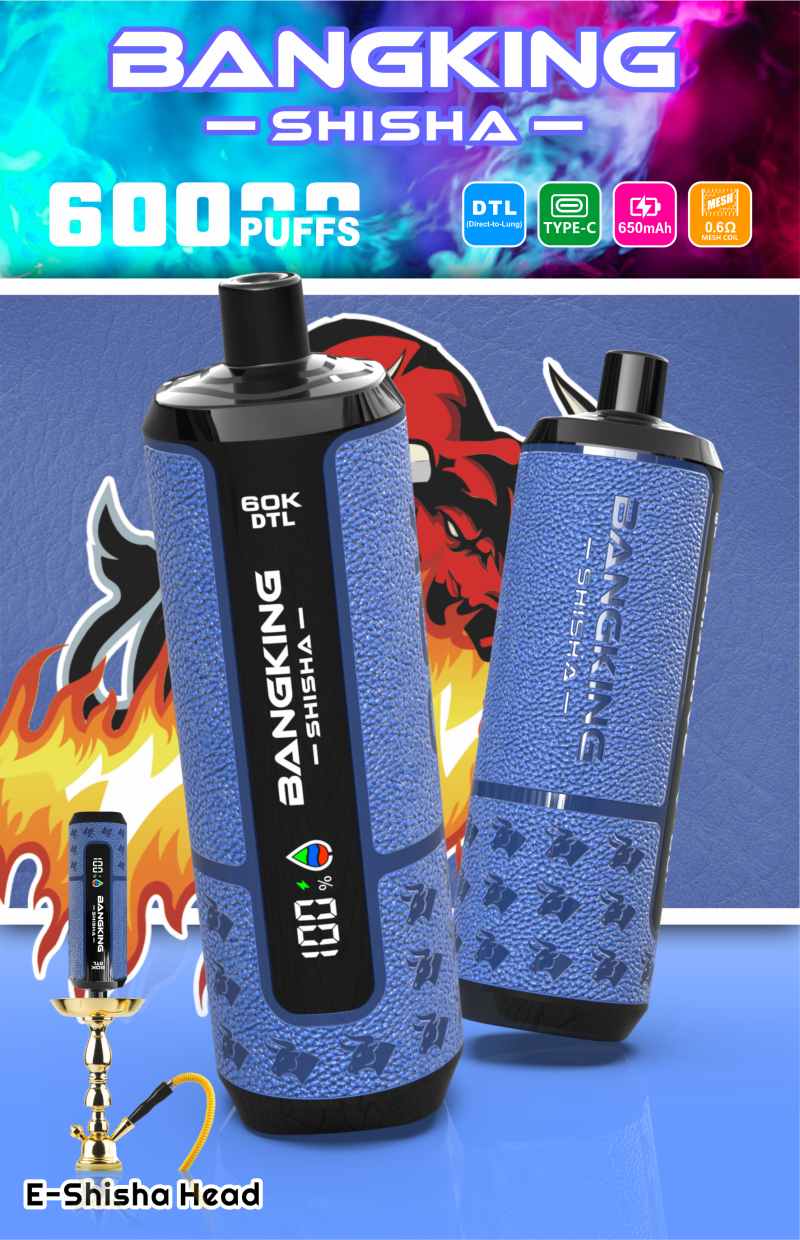 BANGKING SHISHA 60000 KING MAX BIG CLOUD 10