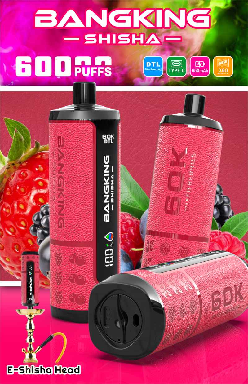BANGKING SHISHA 60000 KING MAX BIG CLOUD 3 BANGKING SHISHA 60000 KING MAX BIG CLOUD 3