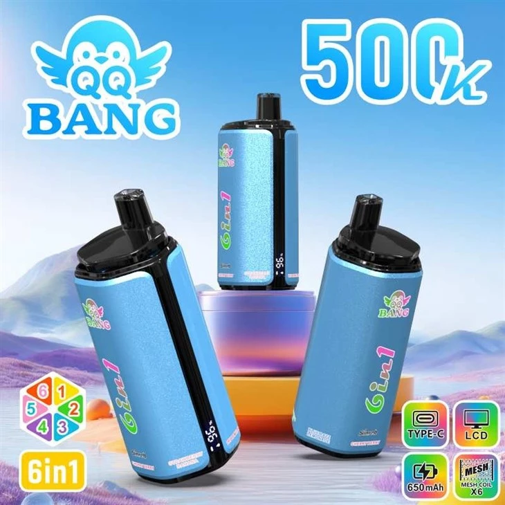 QQ BANG 500000 VAPE 6in1 high quality QQ BANG 500000 VAPE 6in1 high quality