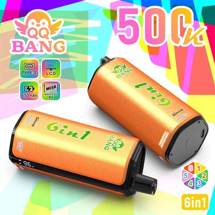 QQ BANG 500000 VAPE 6in1 factory QQ BANG 500000 VAPE 6in1 factory