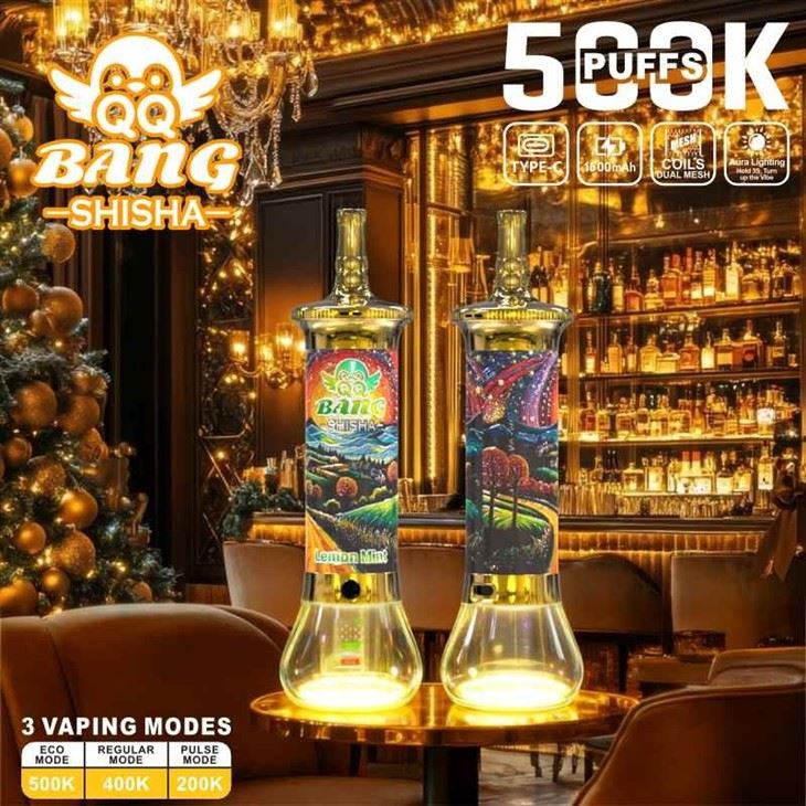 QQ BANG SHISHA 500K price QQ BANG SHISHA 500K price