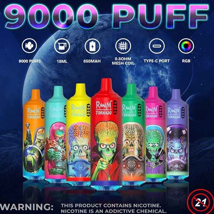 Randm Tornado 9K Puffs Disposable Vape Randm Tornado 9K Puffs Disposable Vape