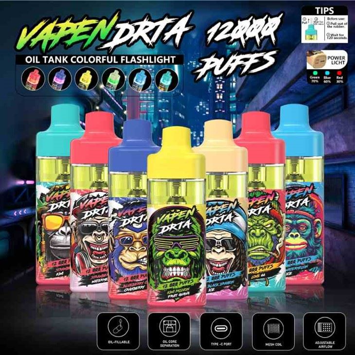 Razz Bar VAPEN DRTA 12000 Razz Bar VAPEN DRTA 12000
