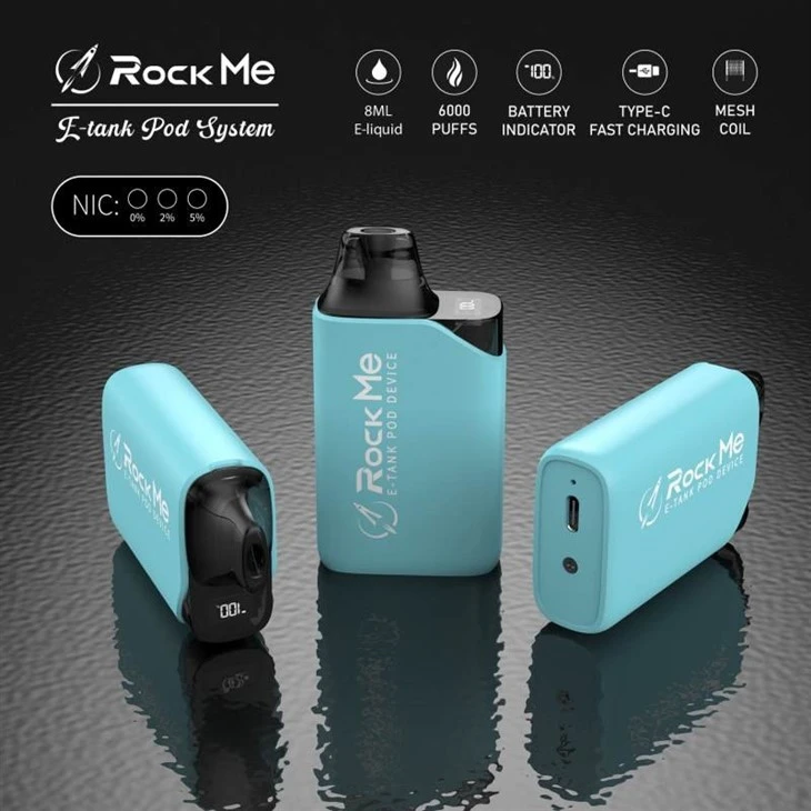 Rock Me E-TANK 6000 puff vape Rock Me E-TANK 6000 puff vape