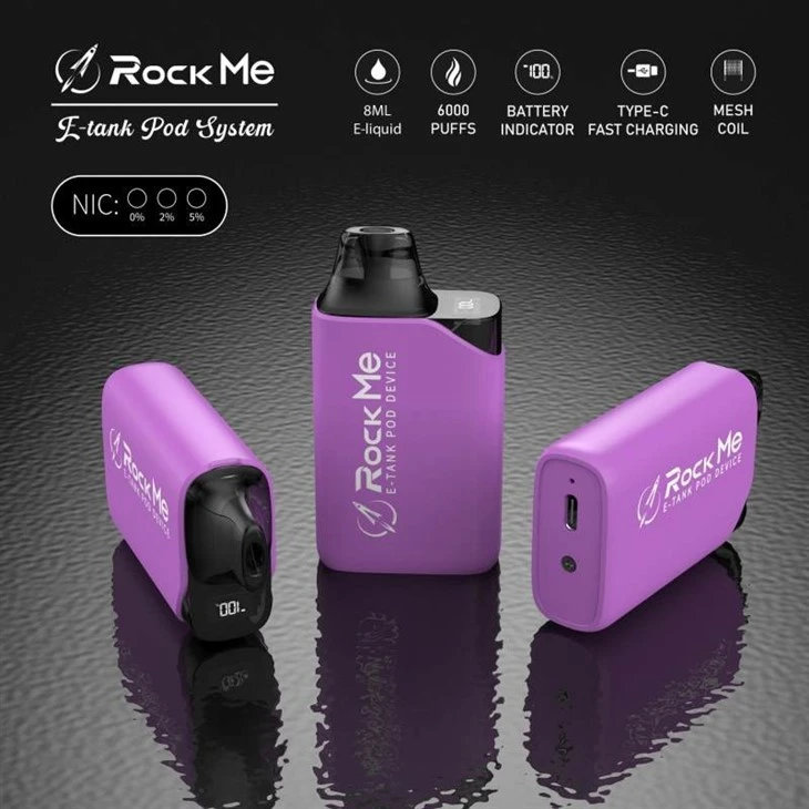 Rock Me E-TANK 6000 puffs vape Rock Me E-TANK 6000 puffs vape
