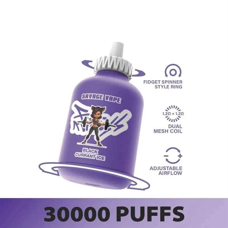Savage-Fitness-30000-Puffs-Disposable-Vape-Wholesale-Black-Currant-Ice Savage-Fitness-30000-Puffs-Disposable-Vape-Wholesale-Black-Currant-Ice