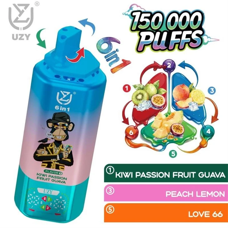 UZY 6 in 1 150K Puffs high quality UZY 6 in 1 150K Puffs high quality