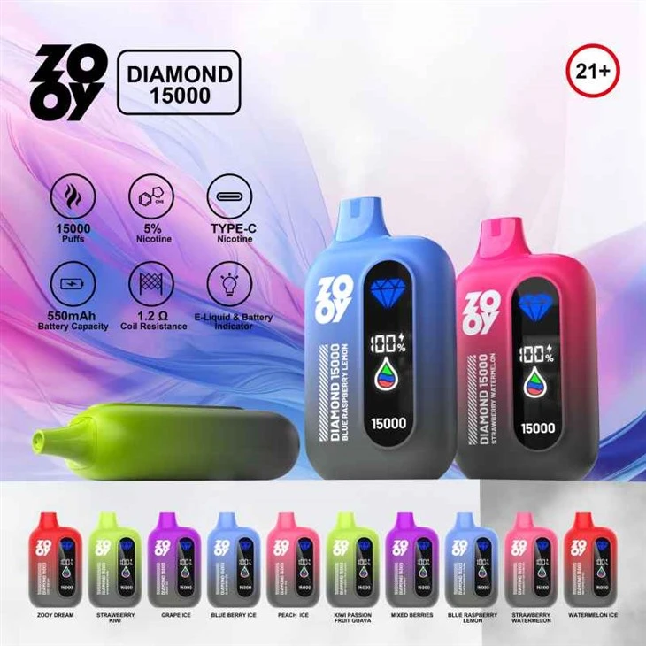 ZOOY DIAMOND 15000 PUFFS ZOOY DIAMOND 15000 PUFFS