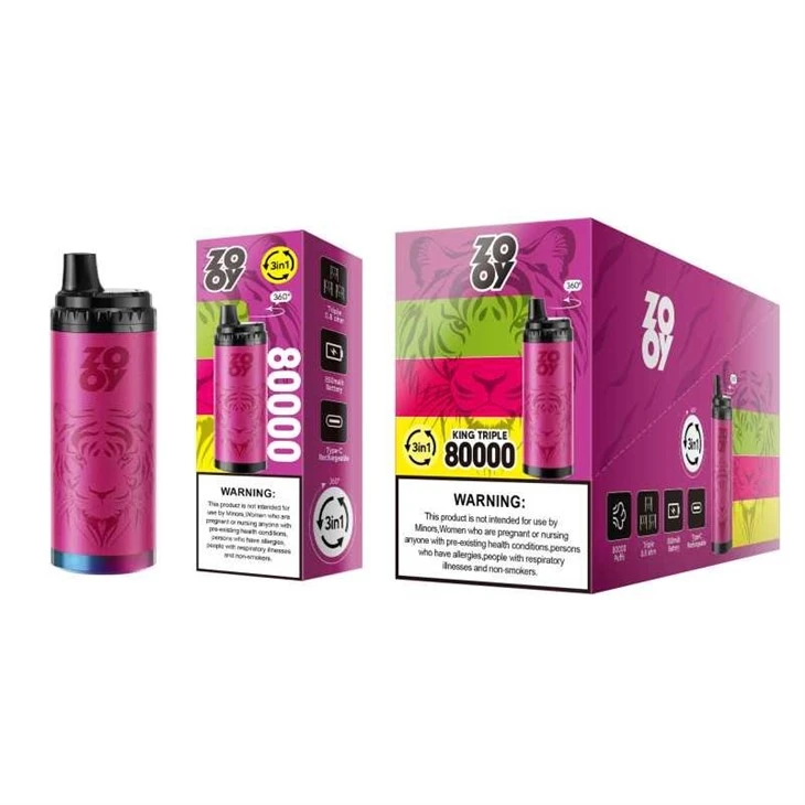 ZOOY KING 3 in 1 80K PUFFS best ZOOY KING 3 in 1 80K PUFFS best
